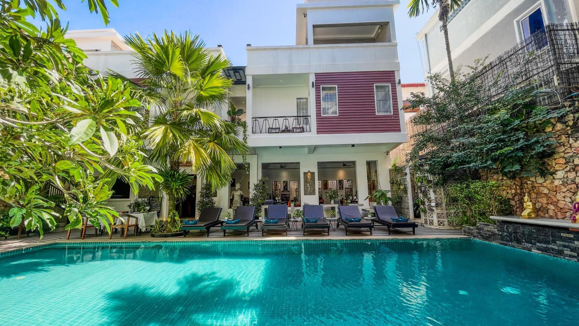 Hotel Boutique Indochine D'Angkor Siem Reap Exteriér fotografie