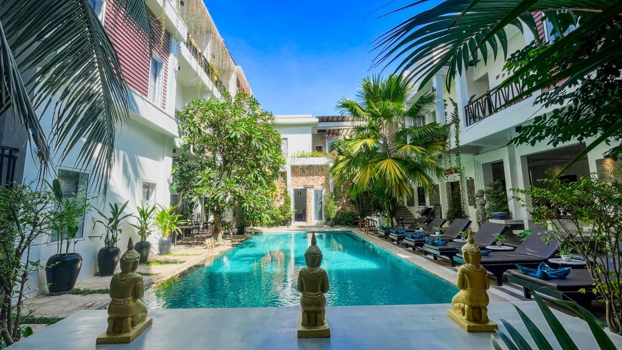 Hotel Boutique Indochine D'Angkor Siem Reap Exteriér fotografie